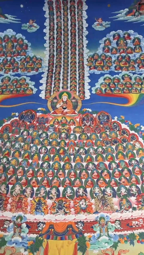 卷轴画东东唐卡tk16