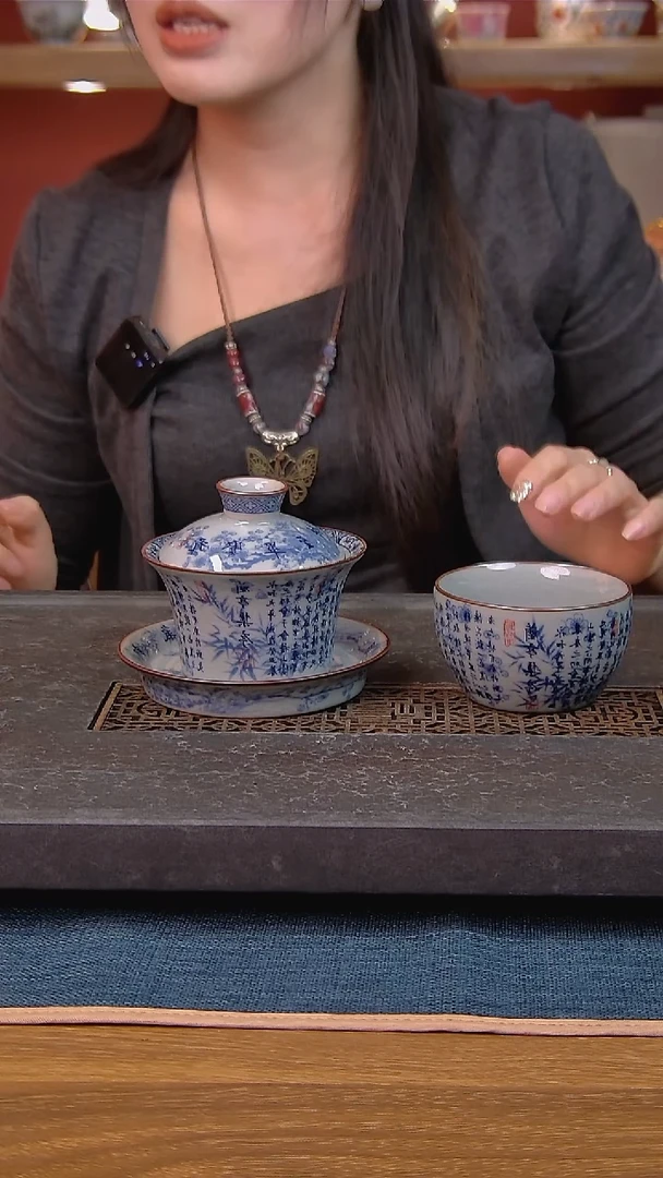 一***?简装家用款2件套 老陶泥开片纹陶瓷茶具