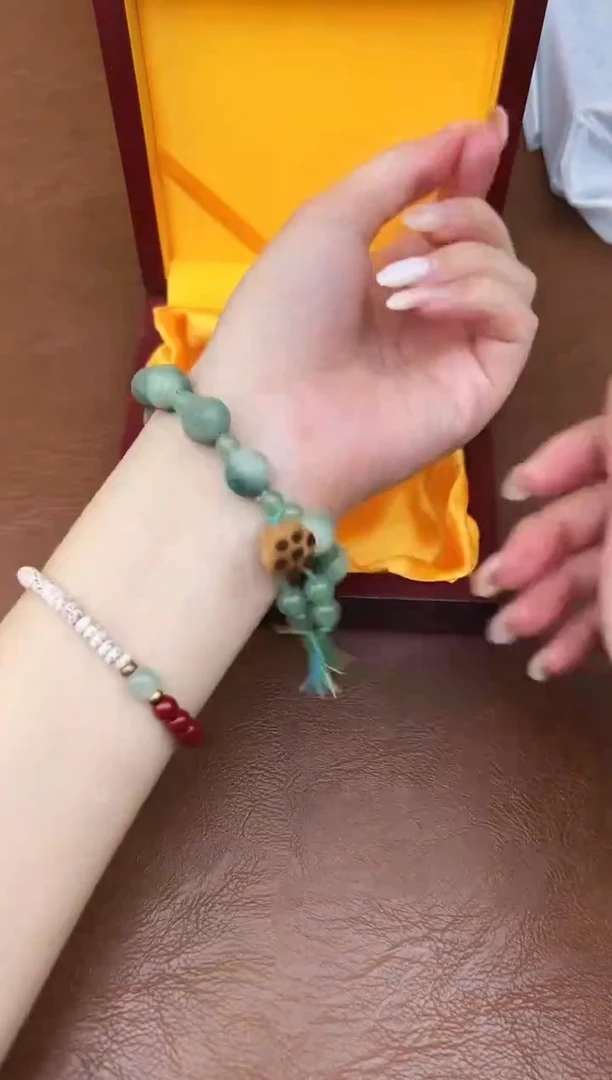 万家文玩阁青玉菩提链接@@ys942