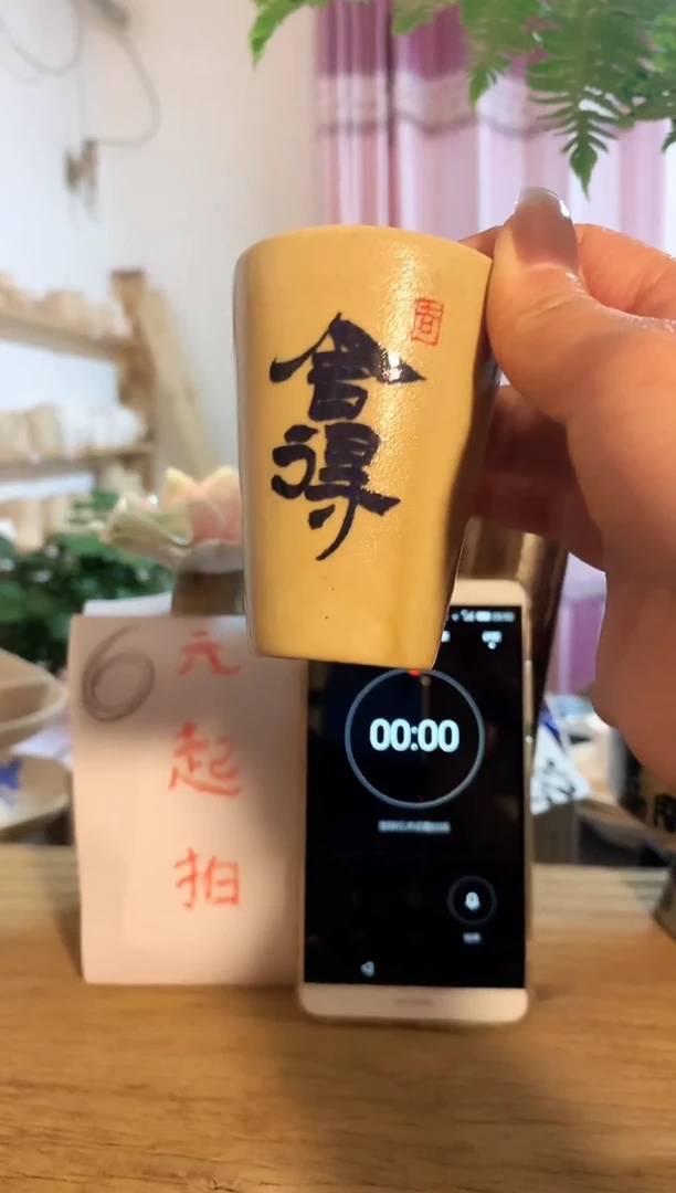 【闪购商品】杯音陶诗墨家原创手绘瓷器