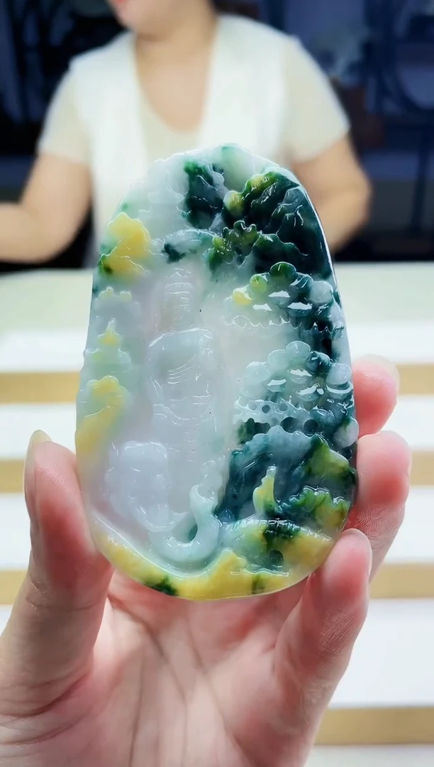 未镶嵌定制翡翠毛货09300020