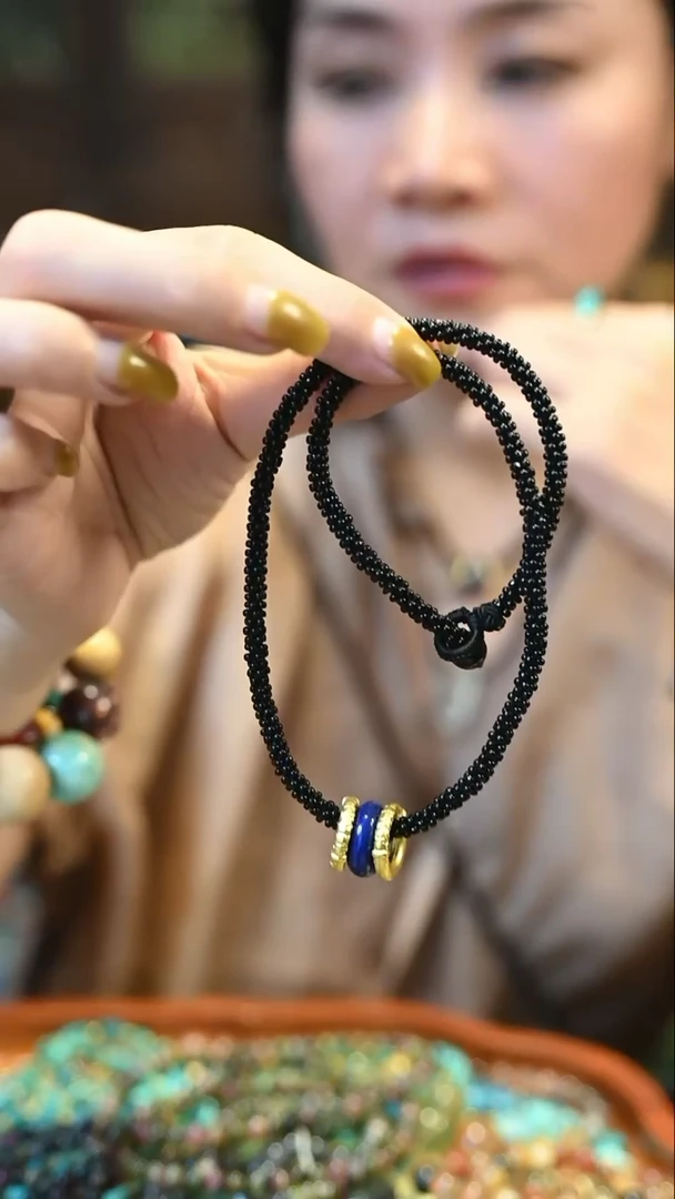 青金石合金颈饰全量