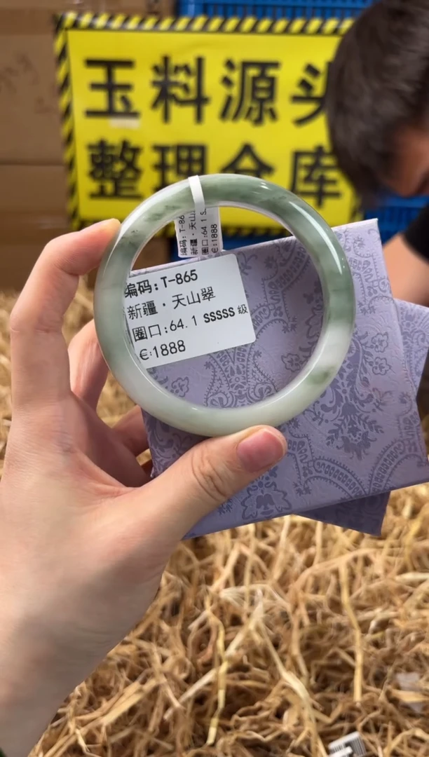 未镶嵌手镯石英质玉T-865