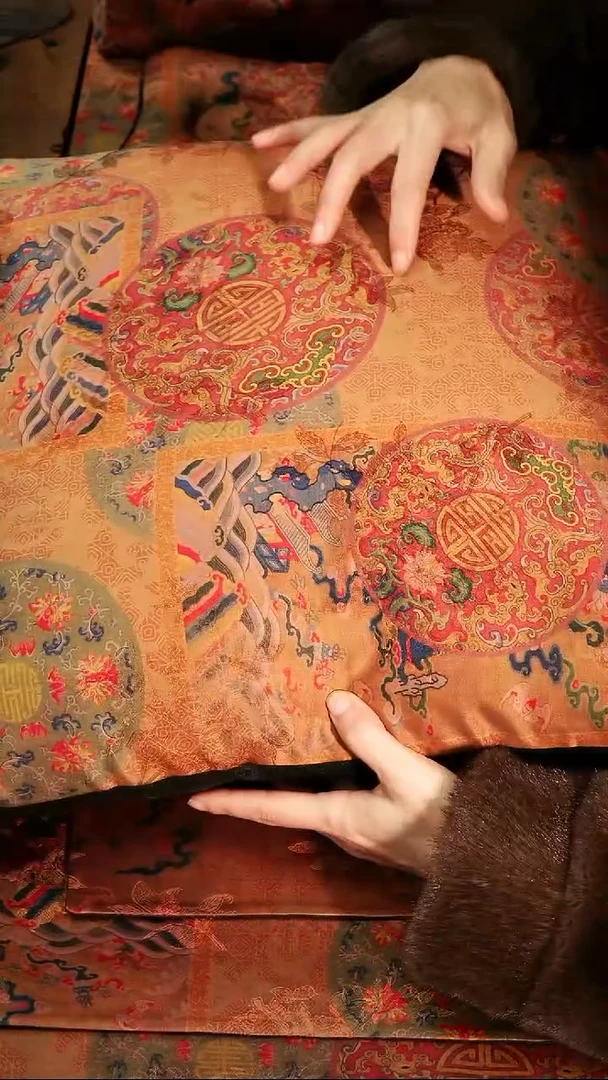 喜见造物茶席尺寸45+45抱枕