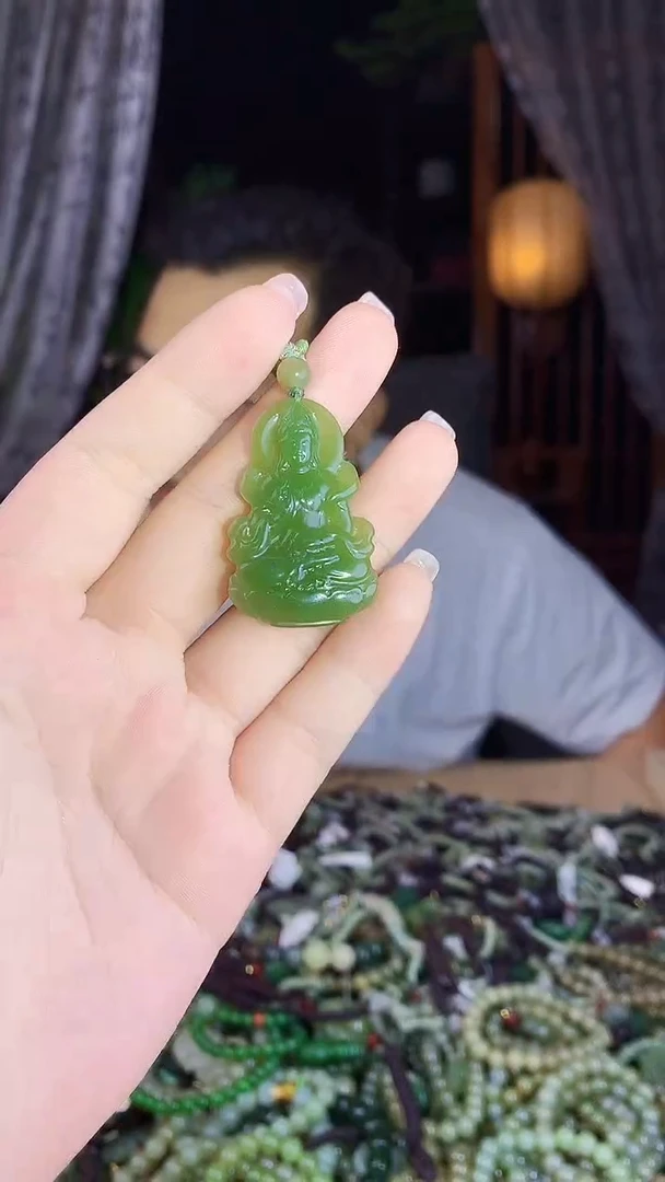 和田玉未镶嵌挂件多样性发货拍一发一