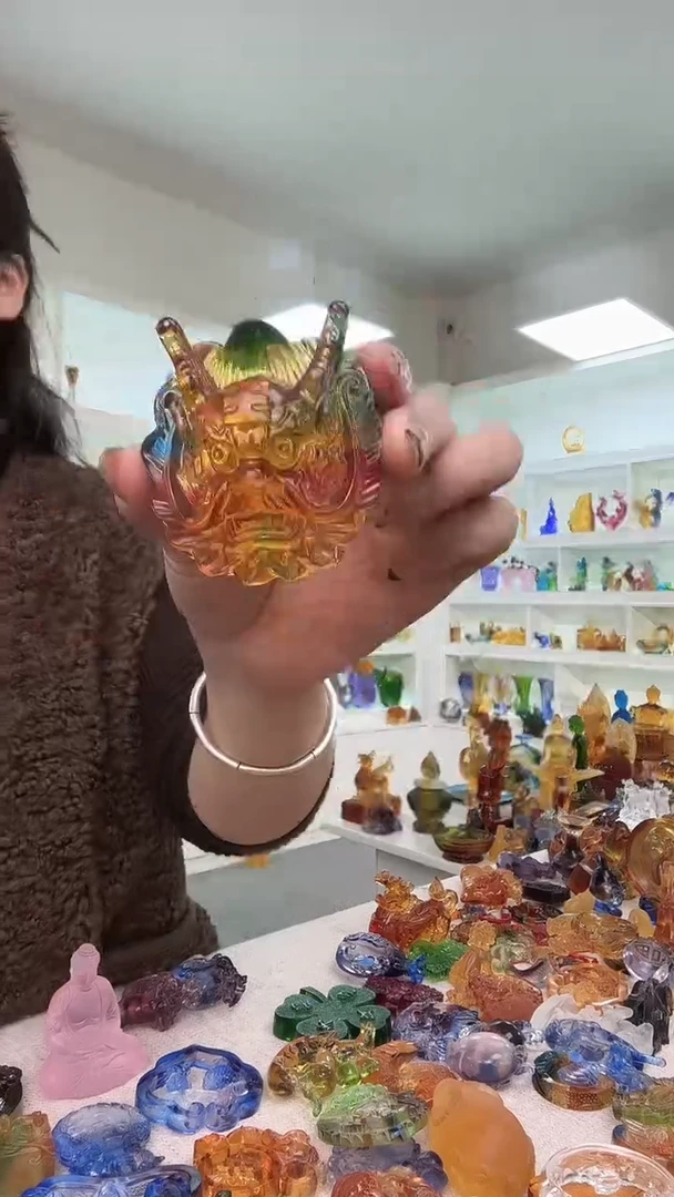 琉璃手工制作琉璃龙王