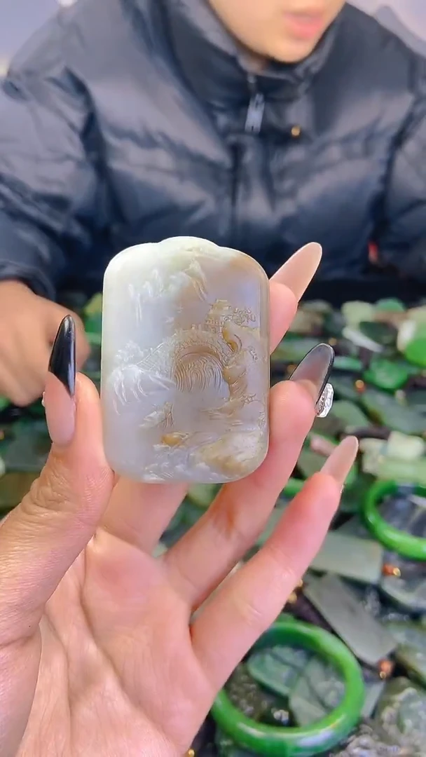 颈饰未镶嵌和田玉1