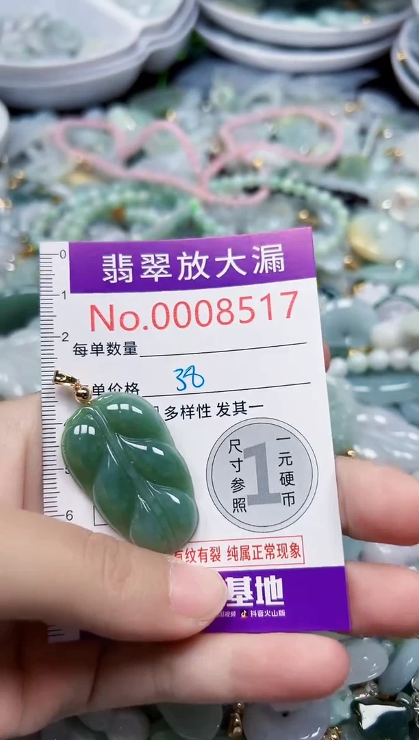 颈饰未镶嵌翡翠8517