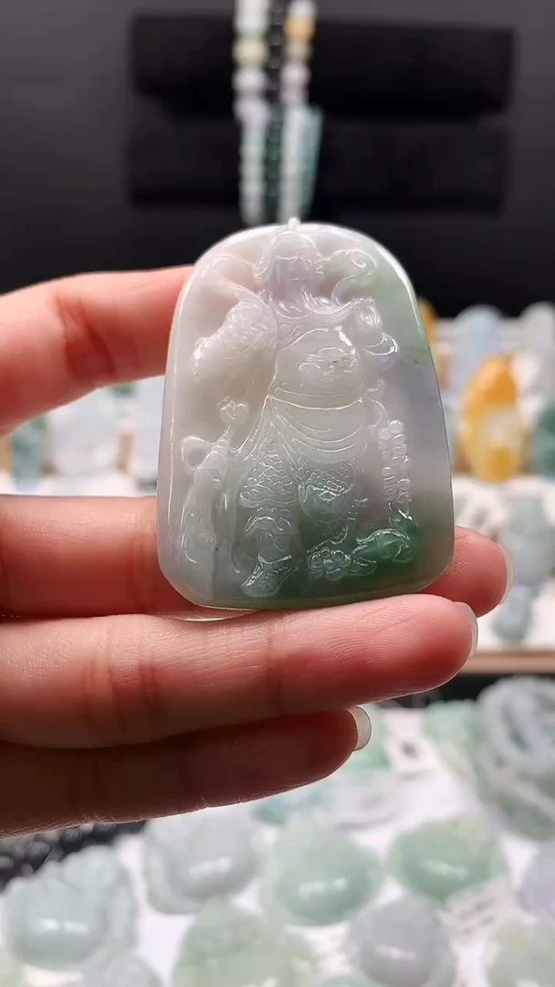 吊坠(不含链)未镶嵌翡翠56关公