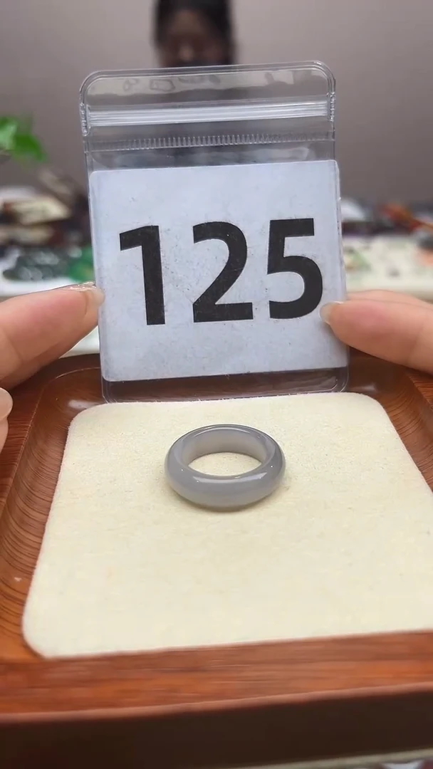 【闪购商品】和田玉戒指未镶嵌港码12号，内径16.2mm