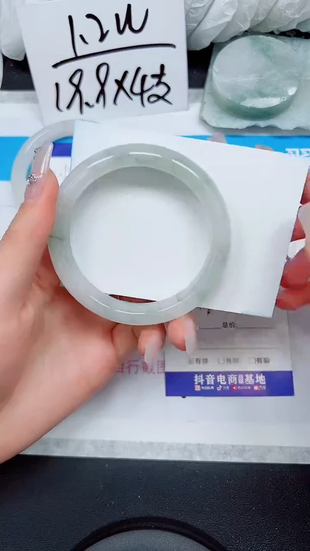 【闪购商品】石英质玉手镯未镶嵌A123-57`58`59`