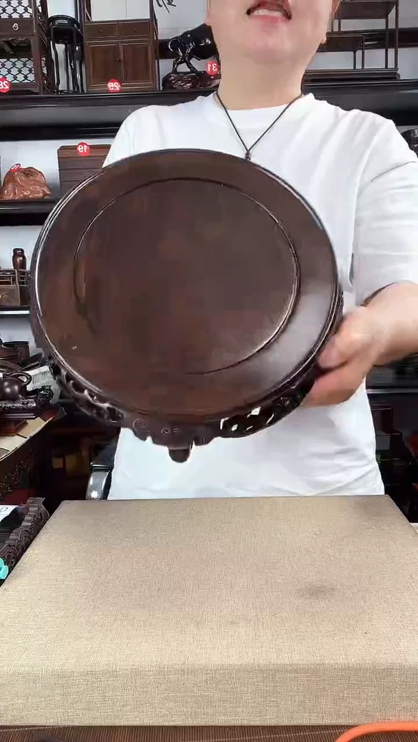 木670瑕疵老李红木店工艺品