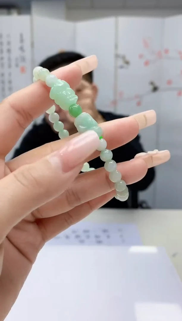 【闪购商品】翡翠颈饰未镶嵌5152lr-JJ挂件62