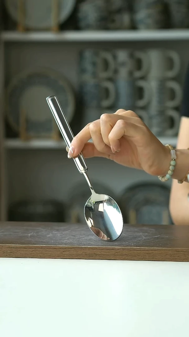 939出丹麦skandia不锈钢大勺20cm@4-2@