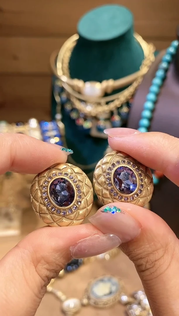 纯铜合金无时尚经典中古饰品