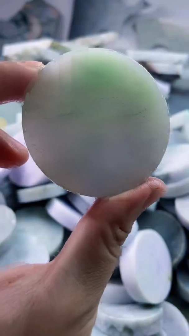 翡翠裸石天然A货翡翠1119