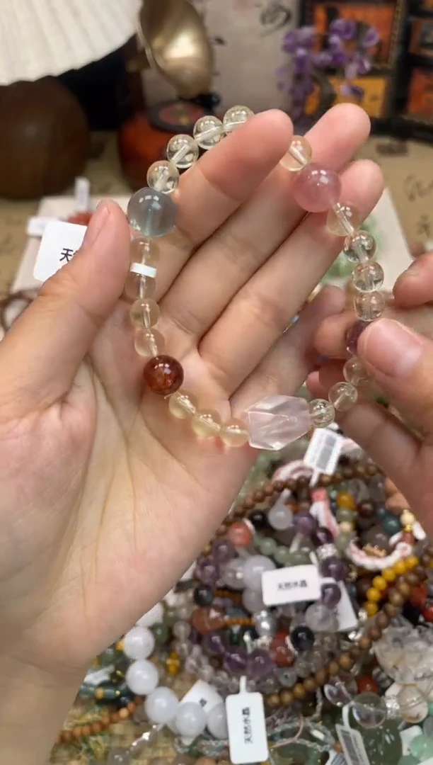 未镶嵌手链水晶474