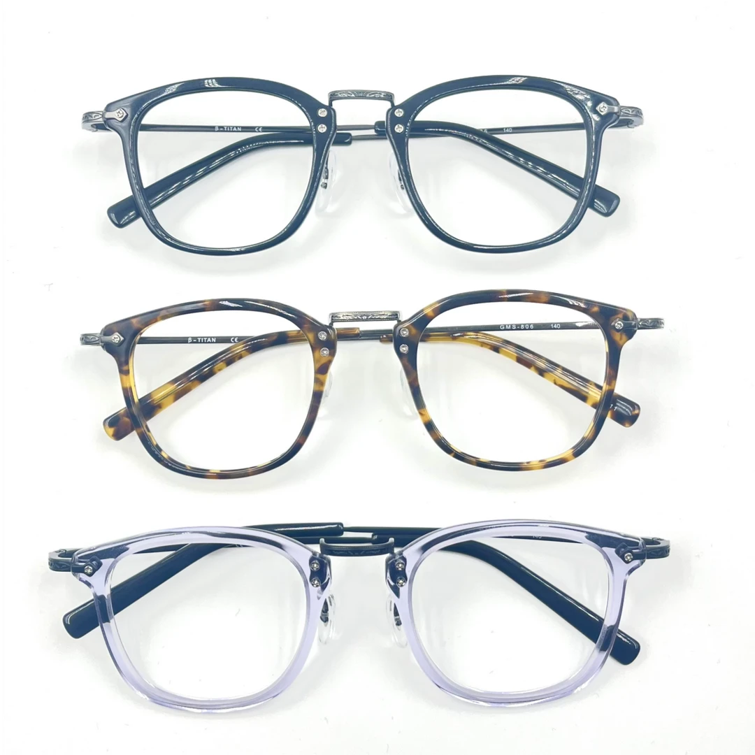 希希时尚复古眼镜框+配送凯米U6镜片可配度数高级感