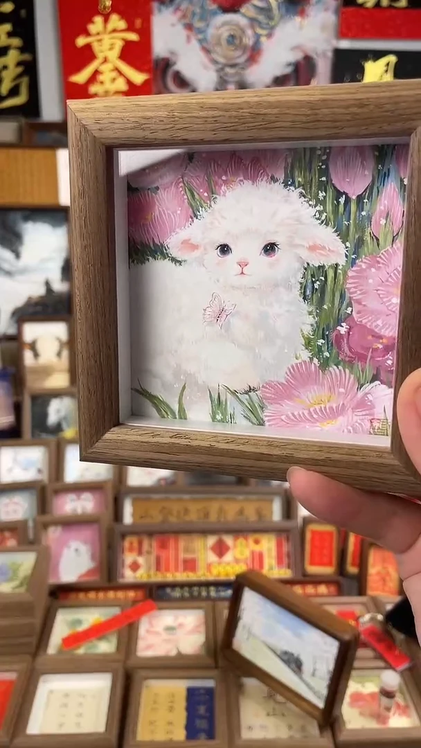 国画纯手绘书法绘画作品
