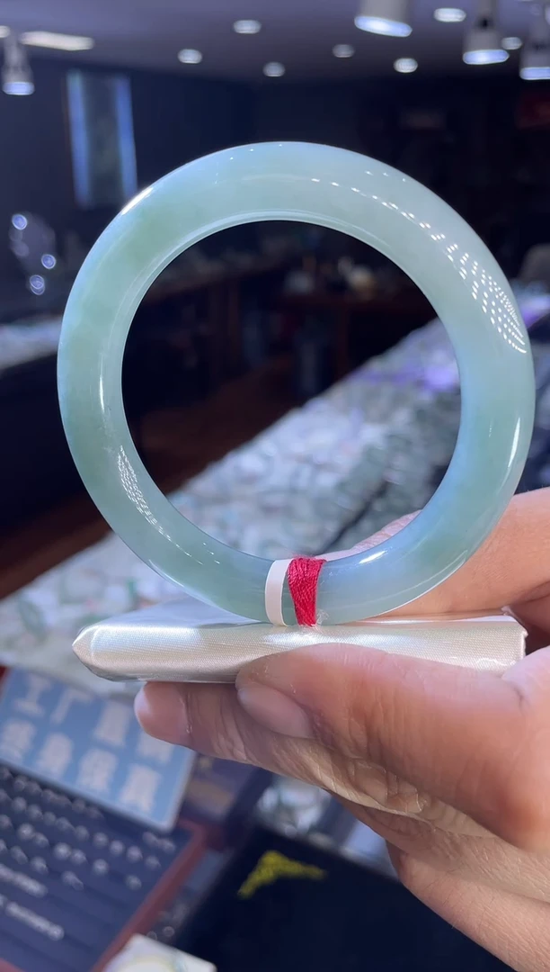 未镶嵌手镯翡翠圆条57-58