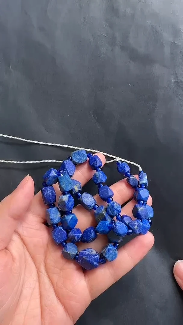 未镶嵌青金石项链项链