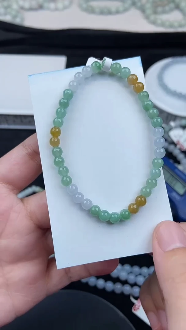 未镶嵌手链翡翠58