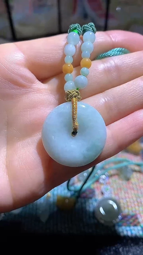 吊坠(赠链)合金翡翠翡翠1