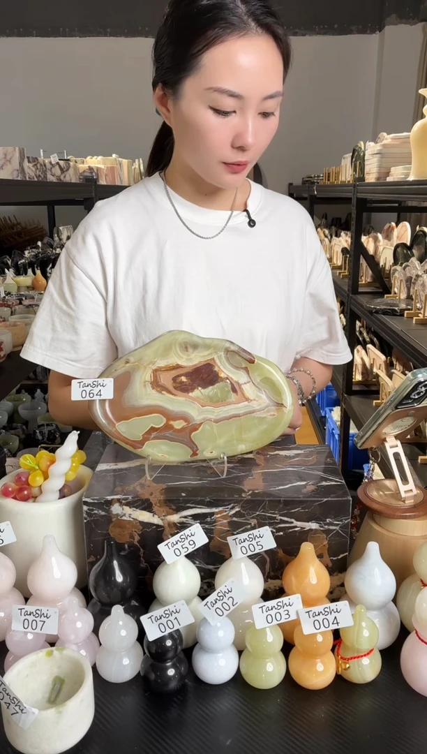 石材064大理石云朵盘