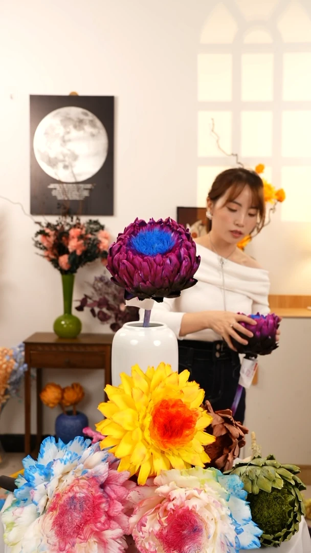 永生花  霸王花  A35