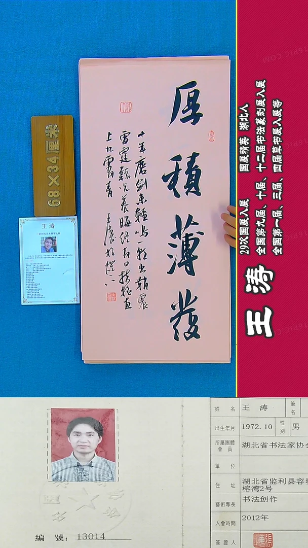 书法48R王涛书法作品