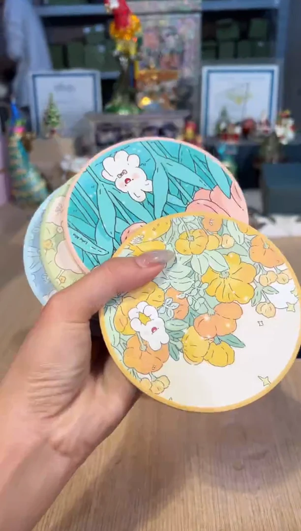 【闪购商品】杯136套四隔热垫