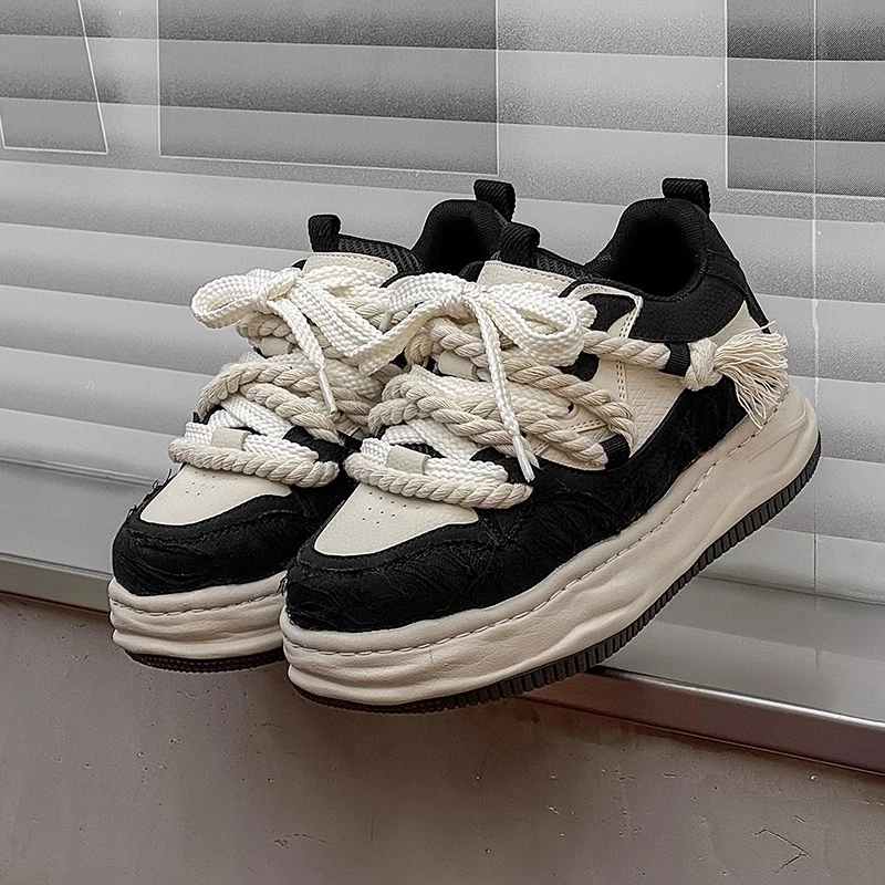 官方正品设计擦色潮流溶解鞋男女款厚底增高运动男鞋休闲百搭鞋子