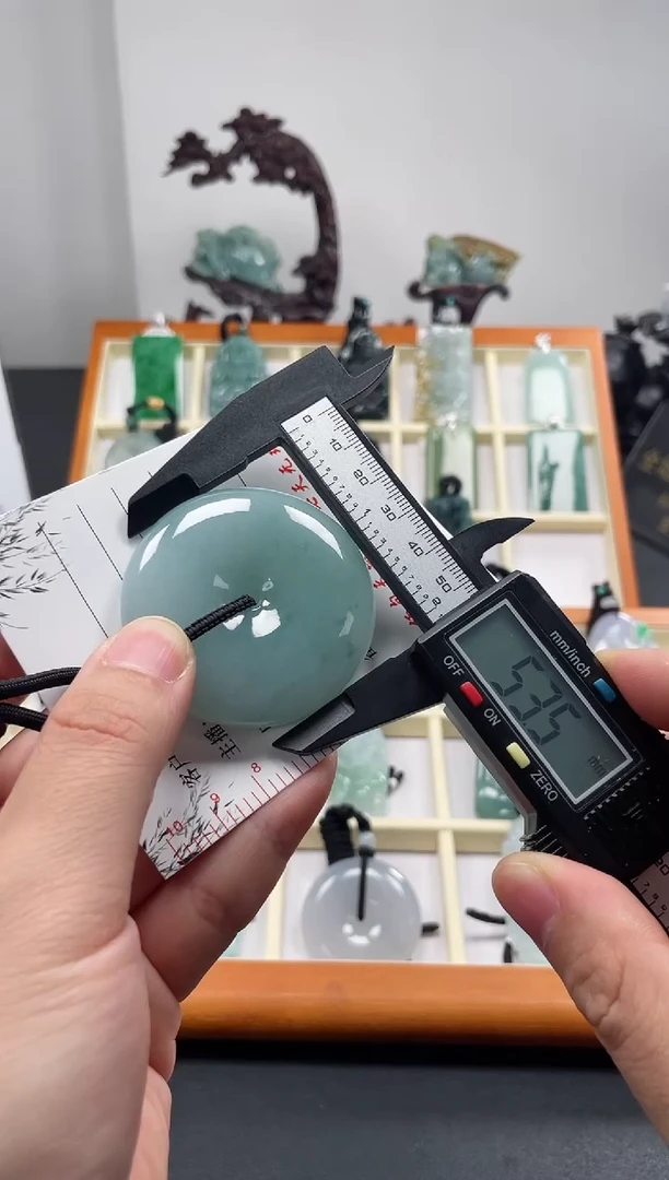 【闪购商品】翡翠颈饰未镶嵌平安扣