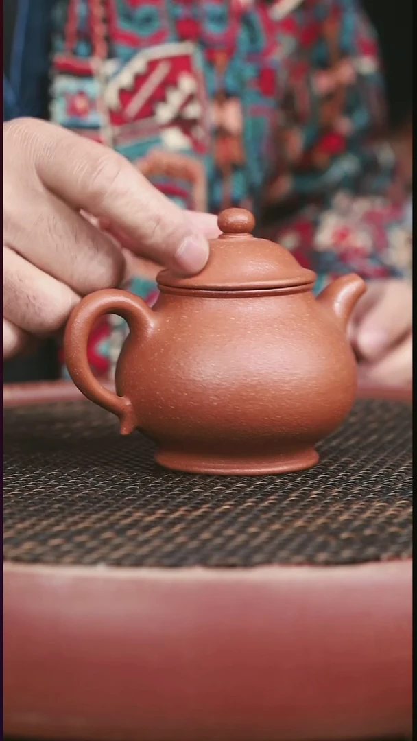 茶壶紫砂降坡潘壶230CC