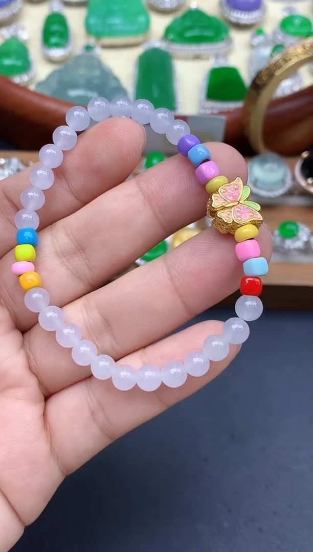 未镶嵌手链翡翠287-中国好珍宝