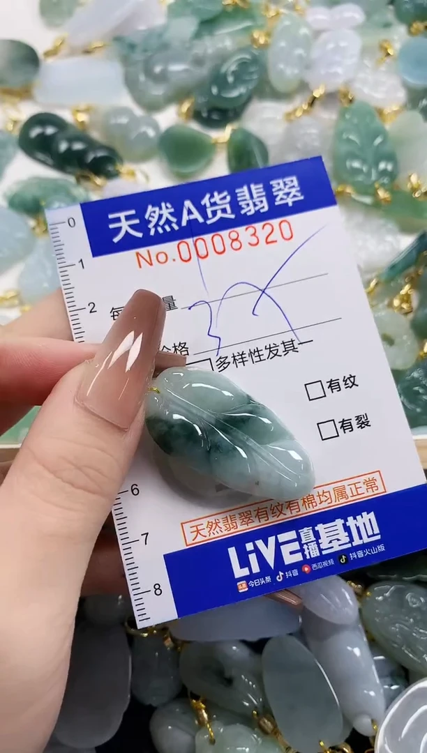 颈饰未镶嵌翡翠天然A货翡翠