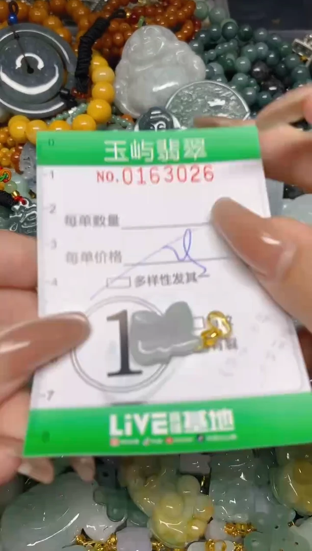 翡翠未镶嵌颈饰闪购0163026多样性发其一