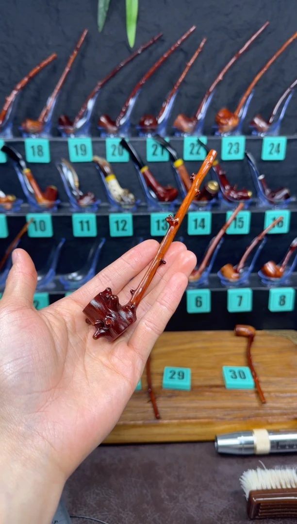 一物一图檬子木手工香烟嘴