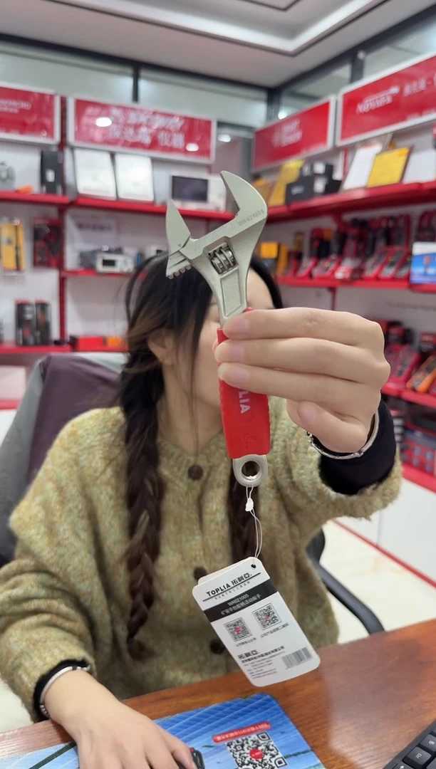 拓利亚WR021005一6豪华包胶柄手动扳手