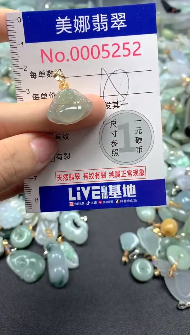 颈饰未镶嵌翡翠5252