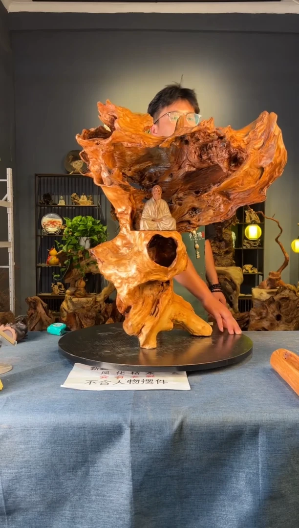 木 卢师傅根艺作品（不包含人物摆件）