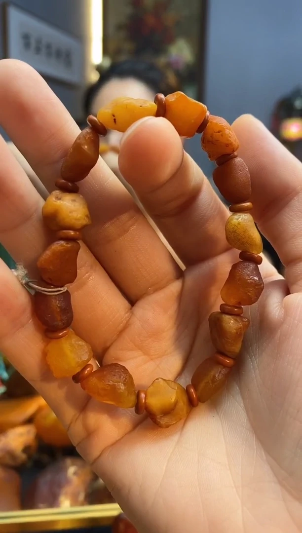 未镶嵌琥珀手串手串