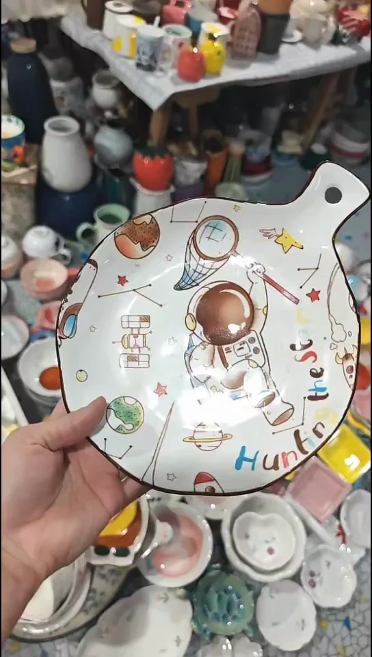 瓷片默认微瑕精美陶瓷