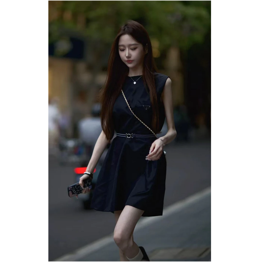 99新 Prada/普拉达 双双臻选/cc00827/普拉达连衣裙/40