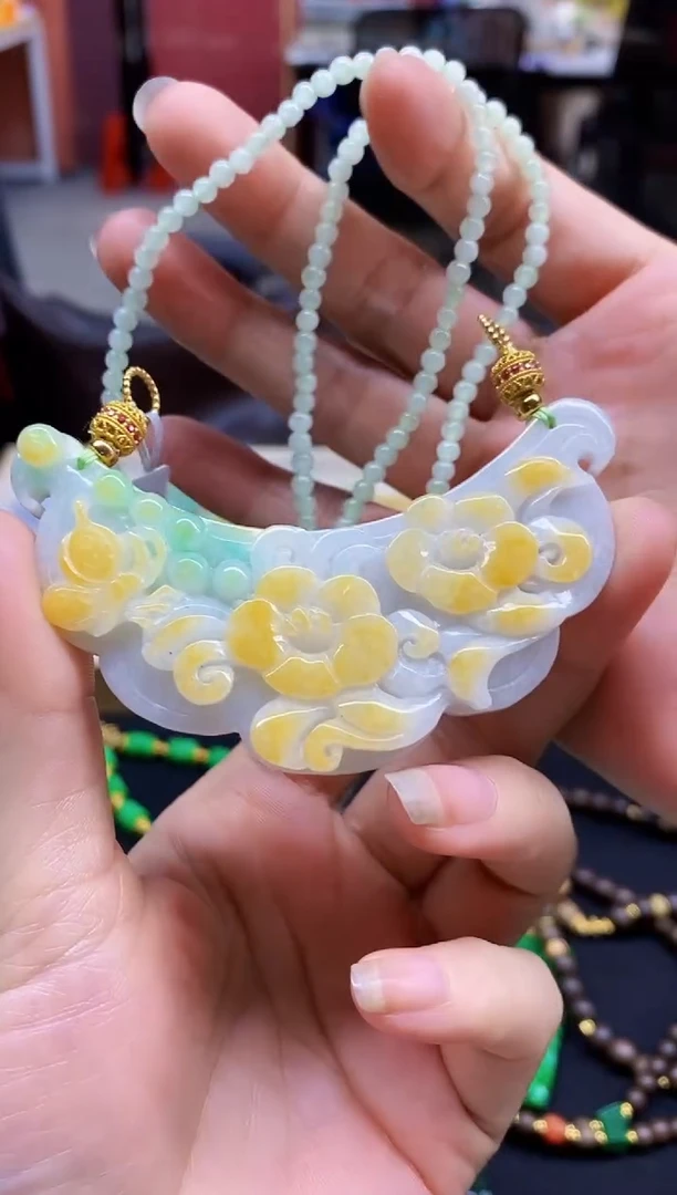 颈饰未镶嵌翡翠翡翠吊坠