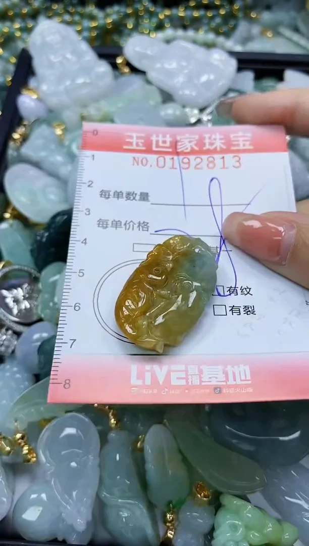 【闪购商品】翡翠颈饰未镶嵌闪购商品00192813