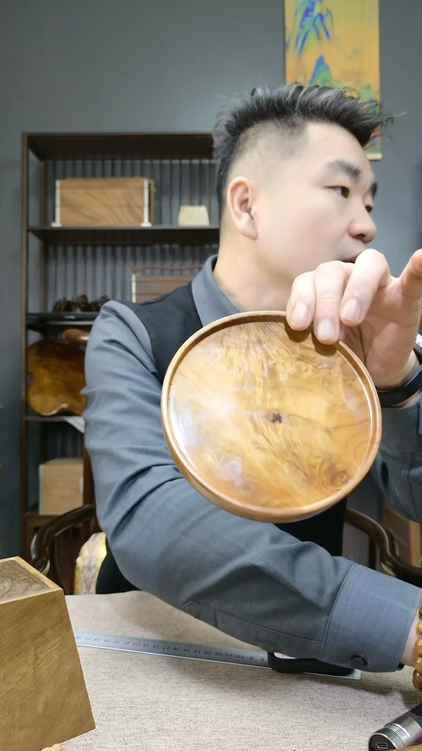 金丝楠金丝楠木小壶承