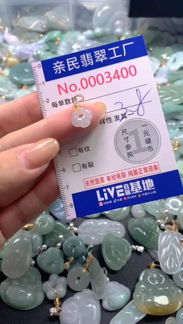 颈饰未镶嵌翡翠3400