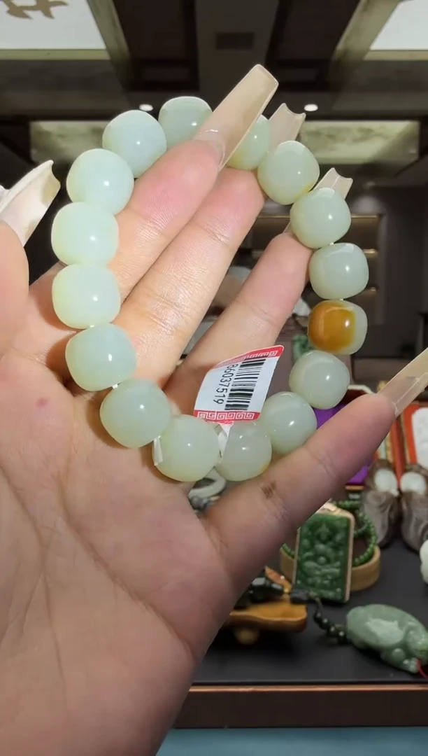 未镶嵌手串和田玉zl