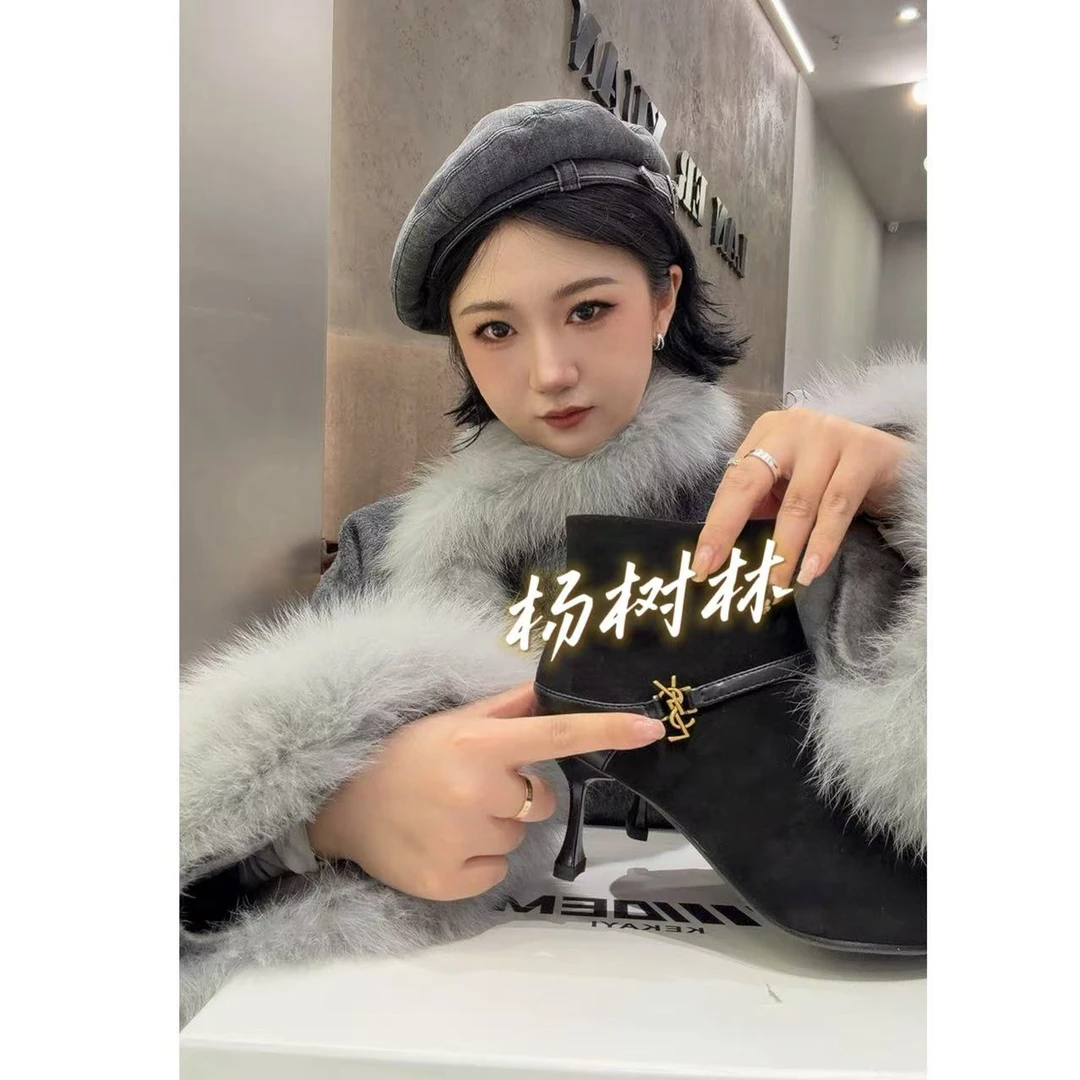 2218大幂幂同款｜百搭神器气质风短靴wx